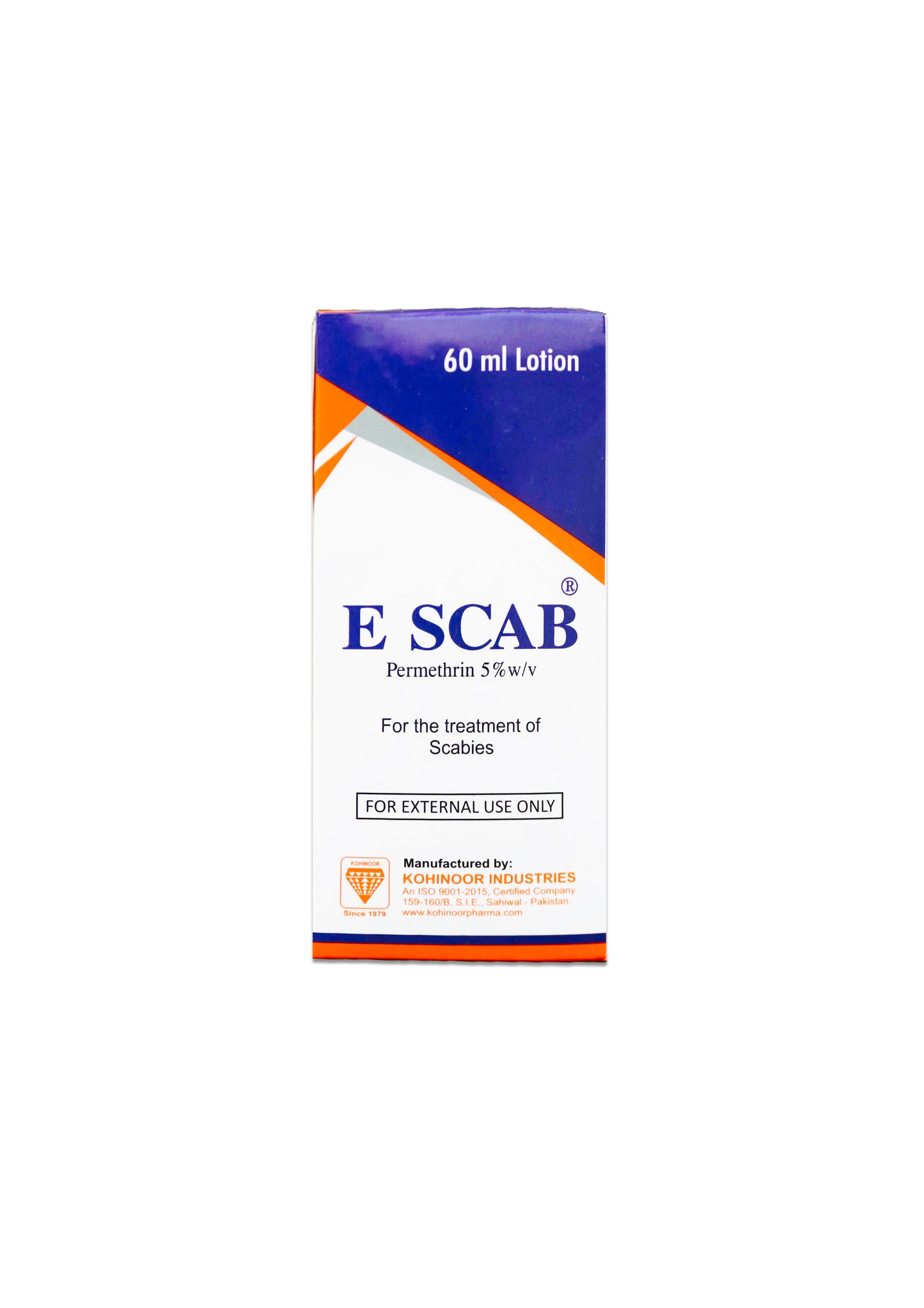E SCAB Lotion – Permethrin 5% w/v (60ml)
