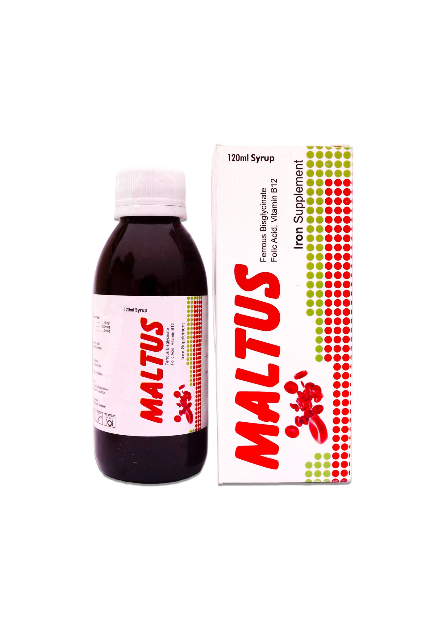 MALTUS Syrup (Iron Supplement) 120ml Syrup