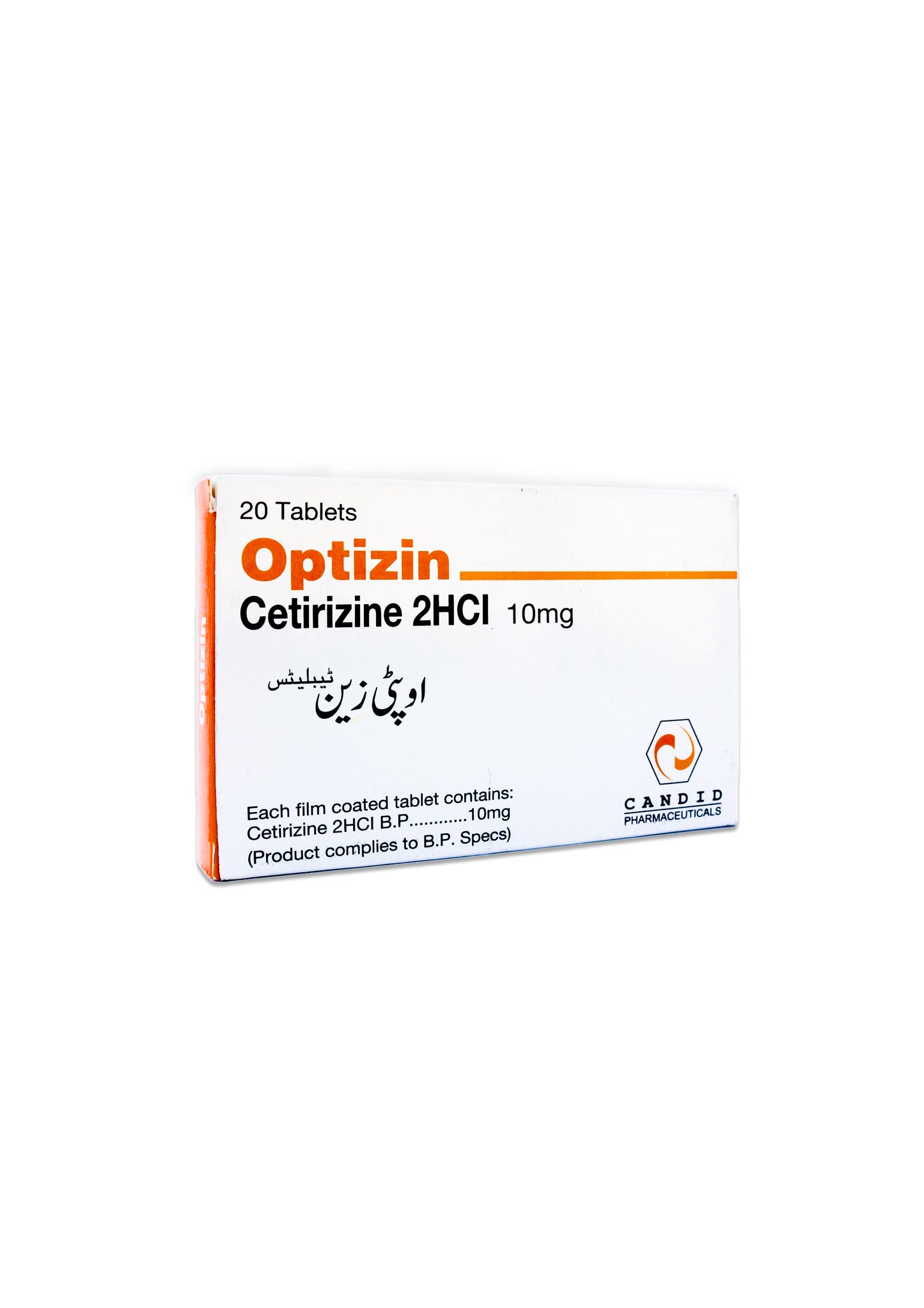 Optizin 10mg 20 Tables