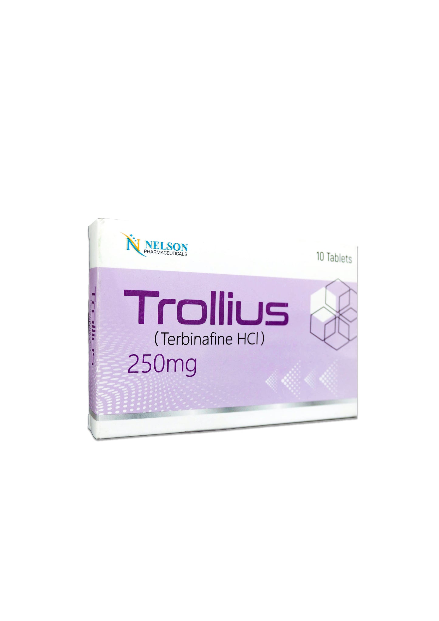 Trollius(Terbinafine HCL) 250mg 10 Tablets