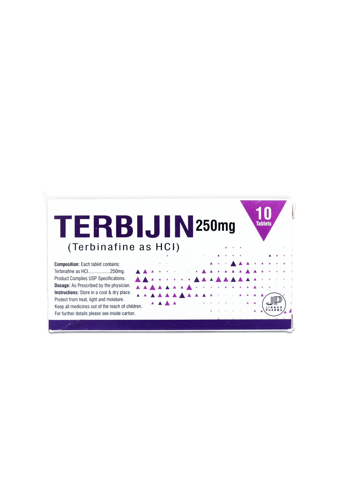 Terbijin 250mg 10 Tablets