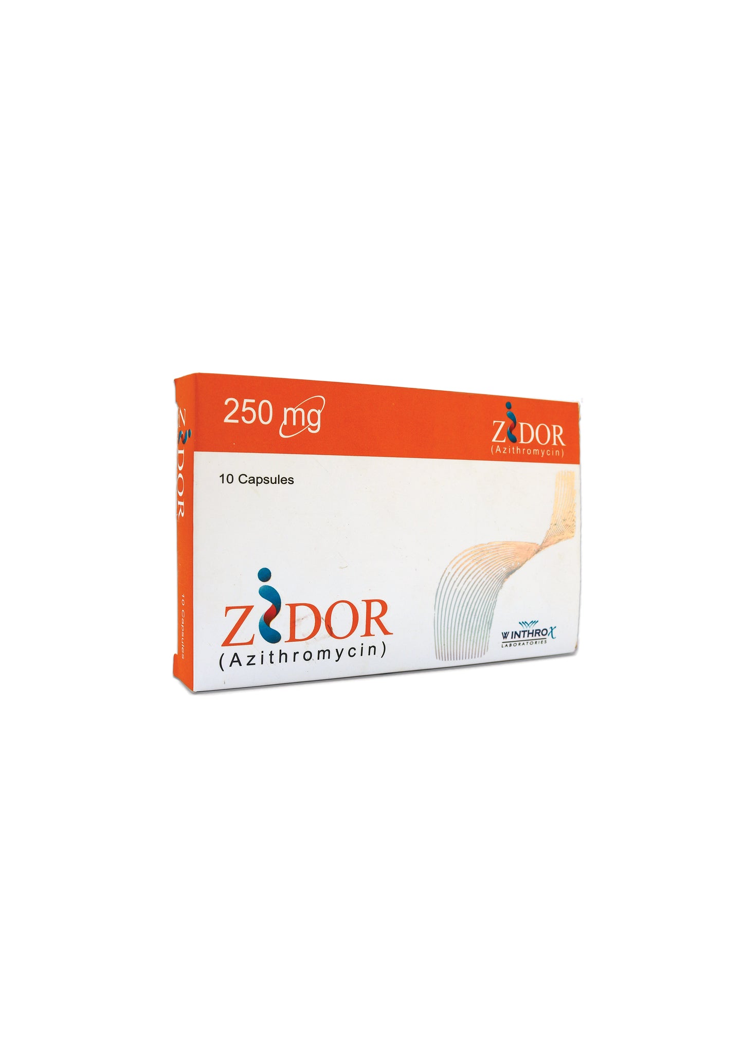 Zidor 250mg 10 Capsules
